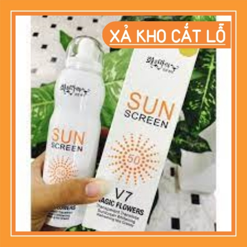 Xịt chống nắng V7 SunScreen 200ml [Hàn Quốc]