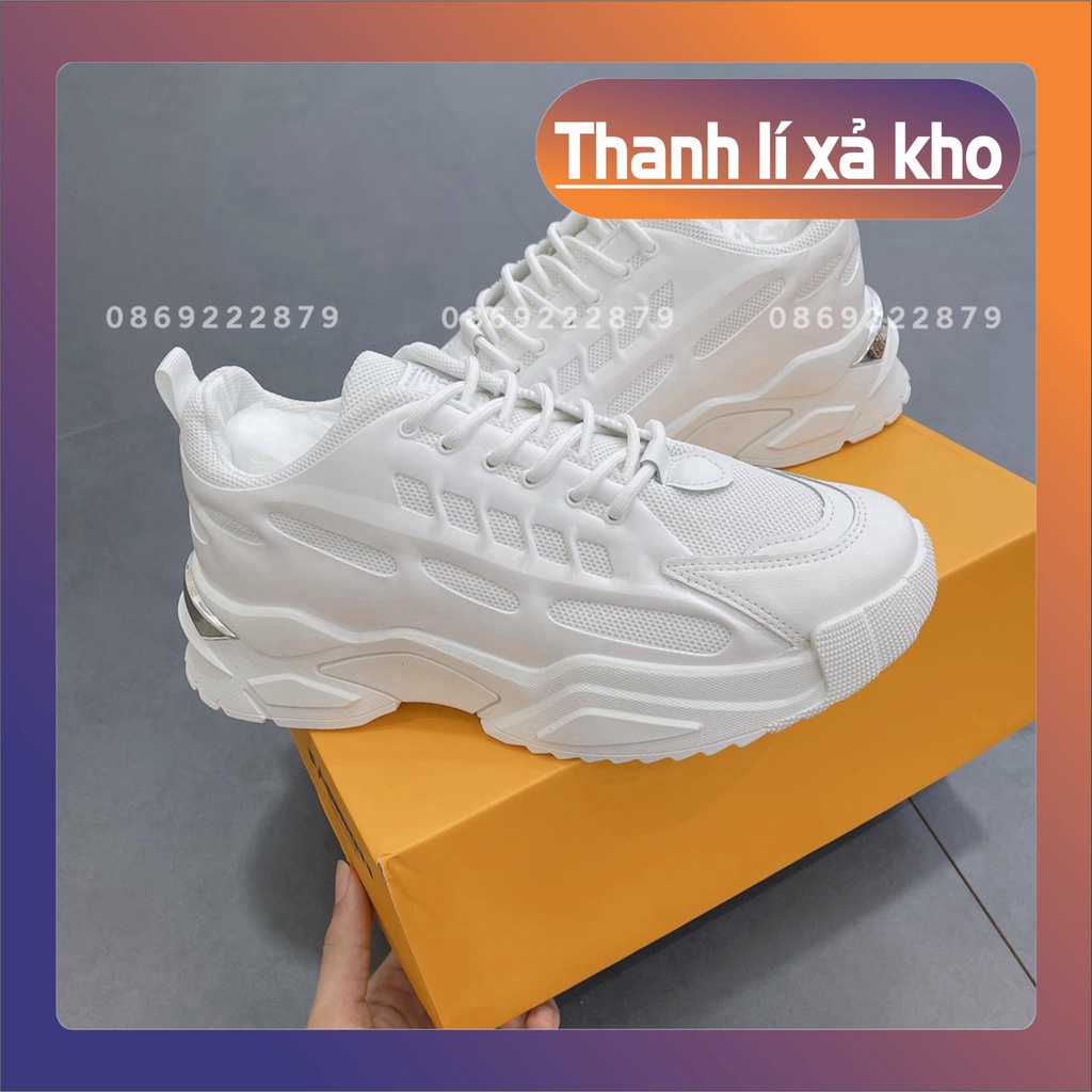 [Ảnh Thật] Giày thể thao nam, Giày sneaker nam độn full trắng CK2025 Thương hiệu RoS GamEr | BigBuy360 - bigbuy360.vn