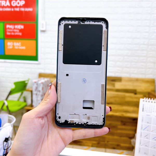 Bộ vỏ Vivo Y15s / Y15a ( có khay sim,chưa bao gồm nút vân tay) zin nấu máy đẹp chuẩn