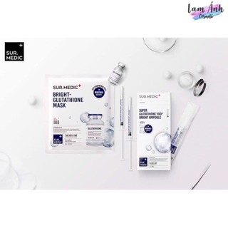 ( SIÊU HOT ) Mặt Nạ Sur Medic - Mask Truyền Trắng Hộp 10 Miếng