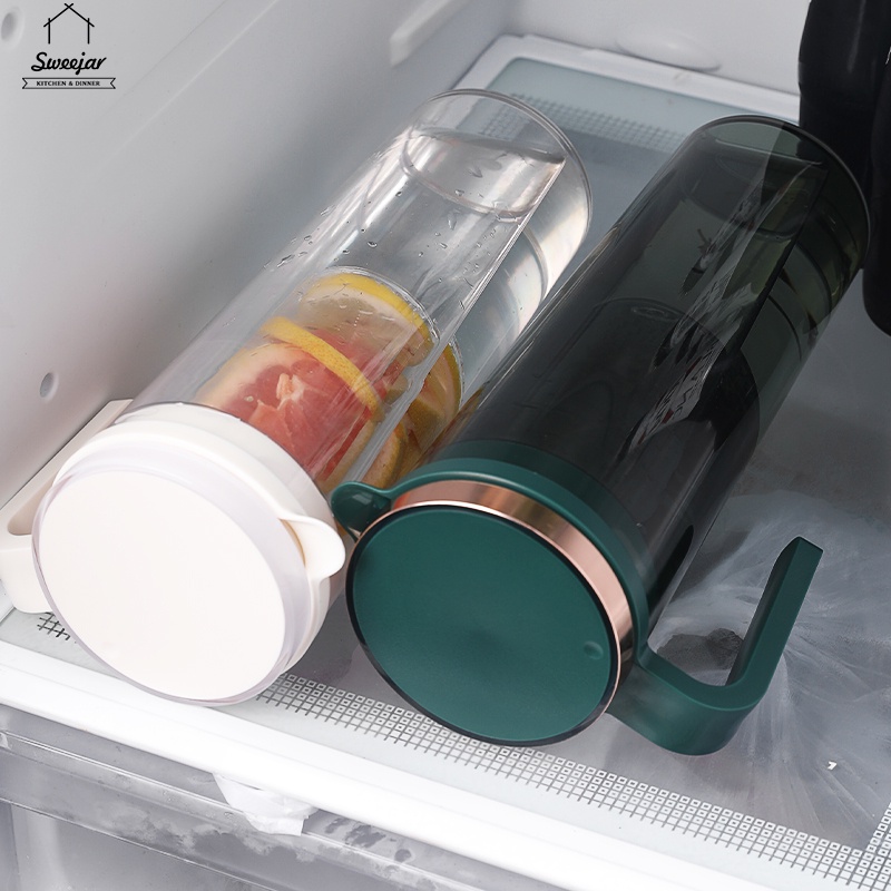 Sweejar Bình Nước Nóng Lạnh/ Lạnh Bằng ABS 1.2L Có Bộ Lọc Tiện Dụng Cho Tủ Lạnh/ Nhà Cửa