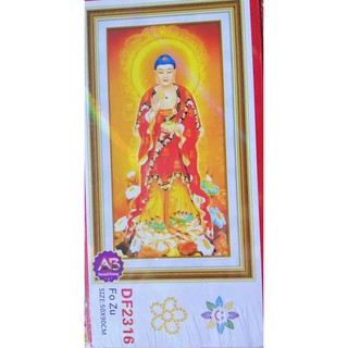 Tranh đính đá Phật A di đà DF2316