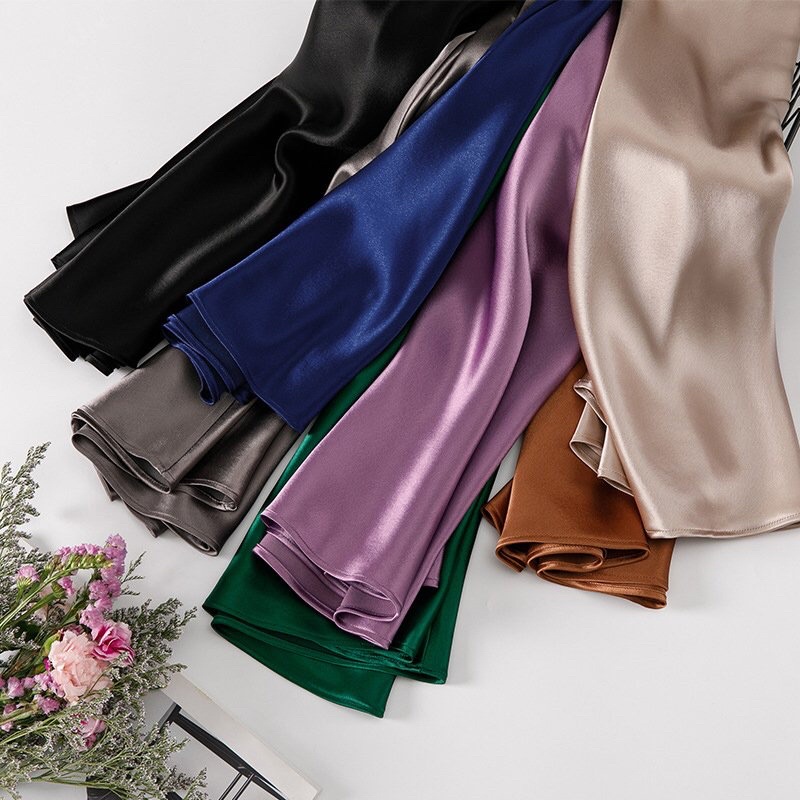 Chân váy lụa chữ A Midi cao cấp, sang trọng, mềm mịn, nhận đặt hàng theo số đo - Bee Fashion Boutique