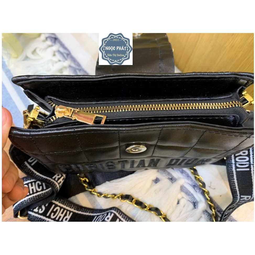 TÚI DIOR NỮ ĐEN - THIẾT KẾ TRẺ TRUNG SANG TRỌNG