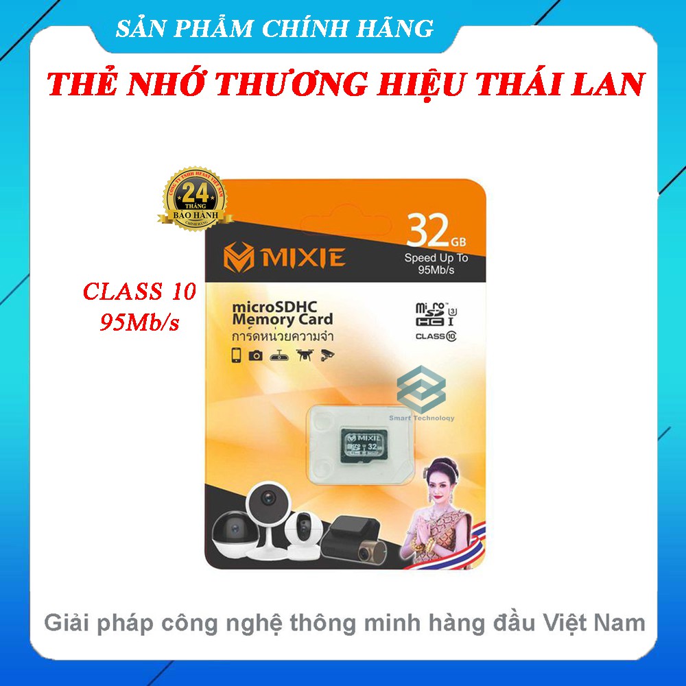 THẺ NHỚ MIXIE 32GB 64GB MICRO TF TỐC ĐỘ ĐỌC 95MB/S, GHI 70M/S