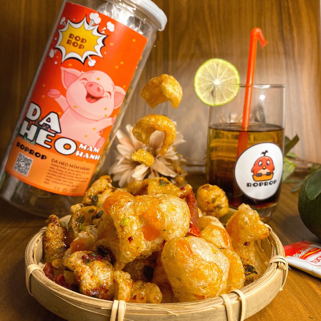 Da Heo Chiên Mắm Hành Roprop Hũ Pet 160g | BigBuy360 - bigbuy360.vn