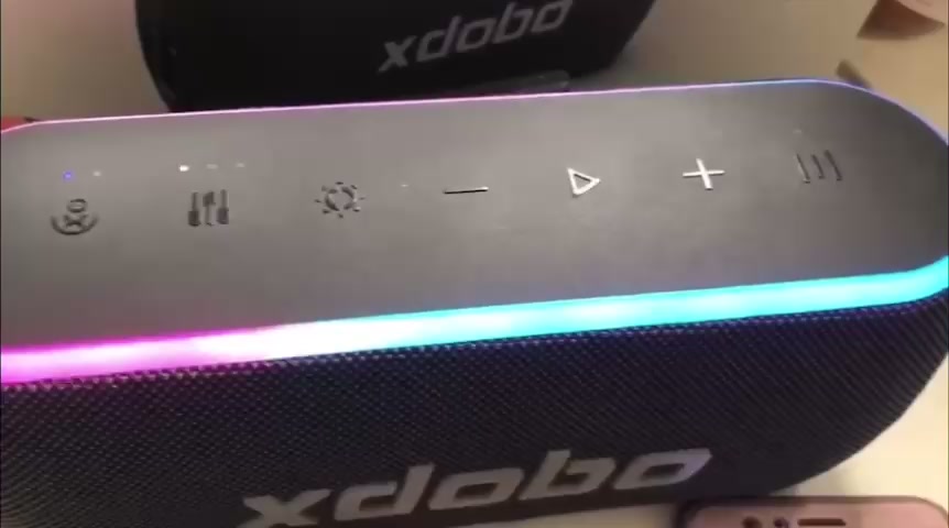 Loa Bluetooth 5.3 Xdobo X8 III Công Suất 60W Tích Hợp Power Bank Chống Nước IPX7 Hỗ Trợ Thẻ TF, DSP, TWS, Dải Led RGB | BigBuy360 - bigbuy360.vn