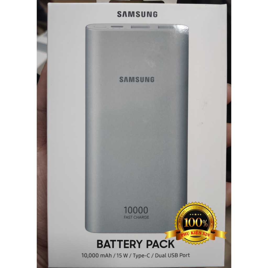 Pin Sạc Dự Phòng Samsung EB-P5300 20000mAh - 25W Dung lượng lớn, hỗ trợ sạc nhanh 25W New Chính Hãng