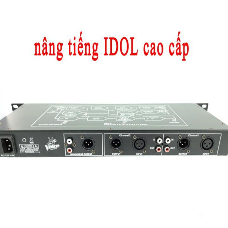 Máy nâng tiếng karaoke IDOL IP-100 chuyên nghiệp tặng dây canon