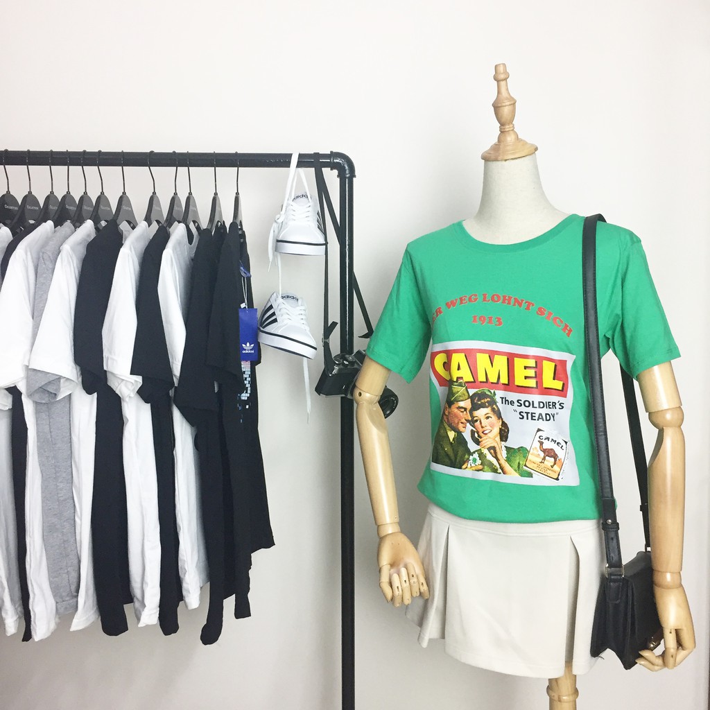 (Ảnh thật) Áo thun hình Thái lan, Freesize (Queen) | Shopee Việt Nam. Mẫu mới 2019. Còn hàng