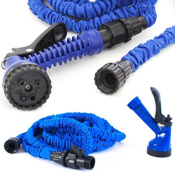 Vòi Xịt Giãn Nở 15M Đa Năng Vòi Xịt Tăng Áp Tưới Cây, Rửa Xe Thông Minh Cực HOT