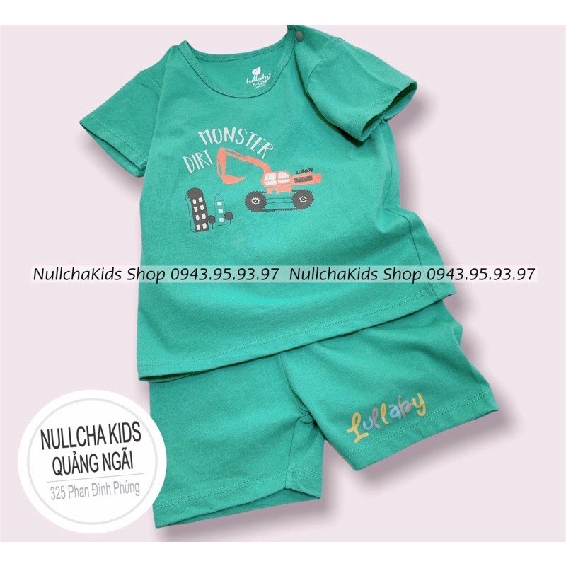 Bộ cộc tay Raglan bé trai Lullaby 301M (Sz 6m-4y)