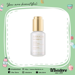 Tinh chất ốc sên missha super aqua cell renew snail ampoule 30ml #sale_off_80%