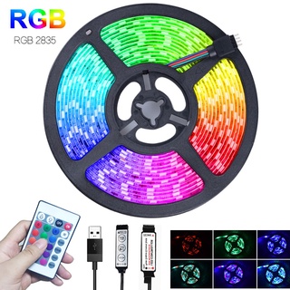 Đèn LED dải 2835 Băng đèn linh hoạt Diode Cáp USB DC5V 1M 2M 3M 4M 5M TV Màn hình máy tính để bàn BackLight Diode