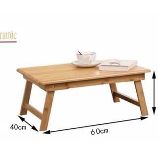 Free ship 20k Bàn gỗ thịt gấp gọn