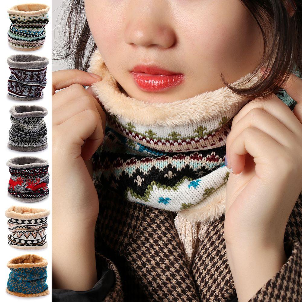 HS Khăn Choàng Cổ Dệt Kim Unisex