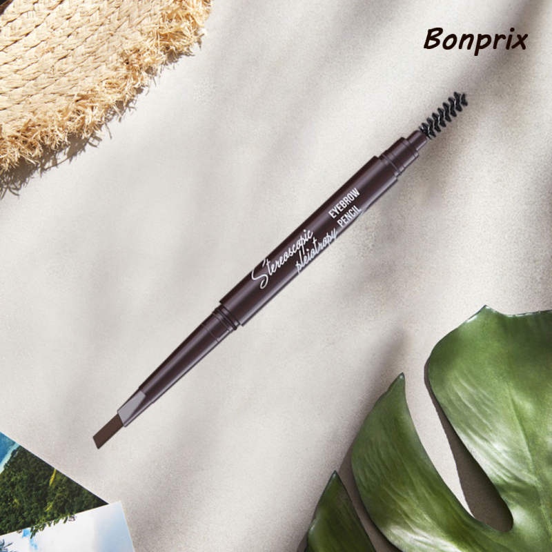 Bút Kẻ Mày 2 Trong 1 Lâu Trôi Chống Thấm Nước Tiện Dụng Cho Nữ