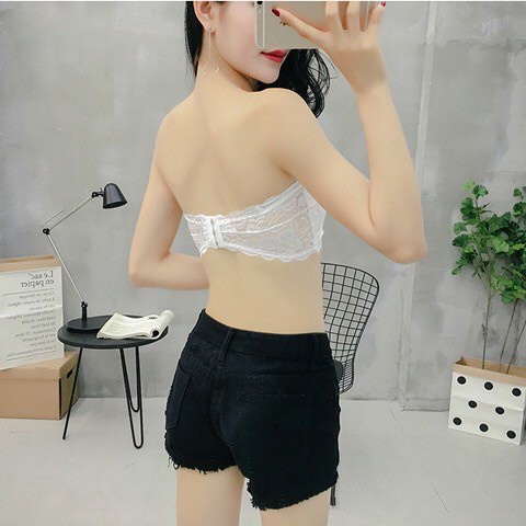 Áo Lót Ren Quây Ngực Không Dây Chống Trượt Hiệu Quả Cao Có Đệm Ngực Chống Chói | BigBuy360 - bigbuy360.vn