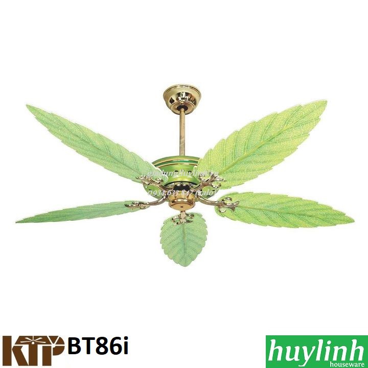Quạt trần cánh gỗ Kim Thuận Phong KTP BT86i - 5 cánh