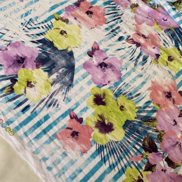 Vải Khúc Thun Cotton Khổ 1m7 - Co Giãn, Mềm Mại, Dày Dặn - May Đồ Mặc Nhà, Đầm, Áo Thun, Bộ Ga Gối