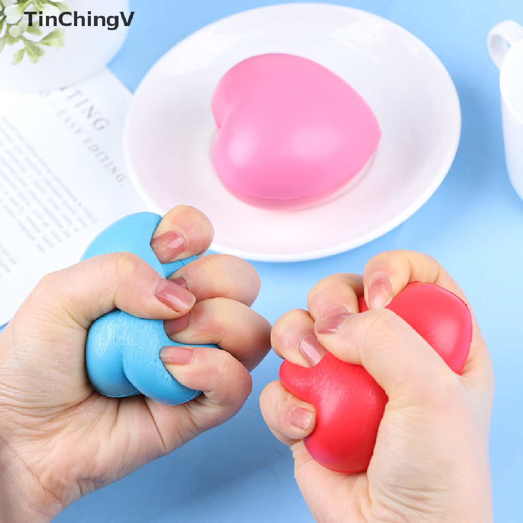 Bóng Hình Trái Tim 7cm Giảm Căng Thẳng Dành Cho Người Lớn Và Trẻ Em