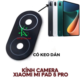 Kính camera máy tính bản xiaomi mi pad 5 pro có sẵn keo dán