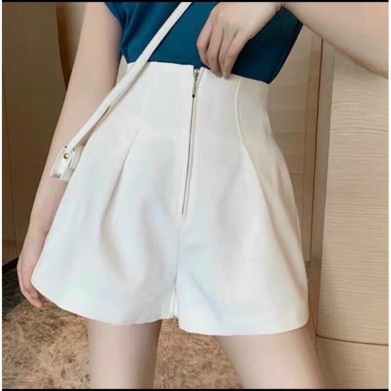 Quần short tuyết mưa khoá trước
