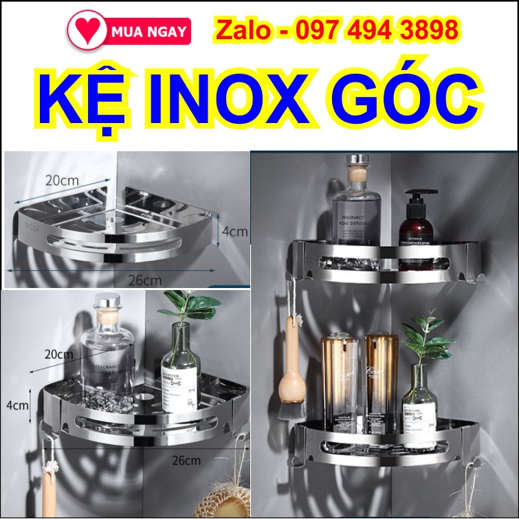 kệ inox nhà tắm dán keo là sử dụng giá gia dụng tiện ích kệ đựng đồ nhà vệ sinh, rửa chén.. ngăn nắp gọn đẹp sang trọng