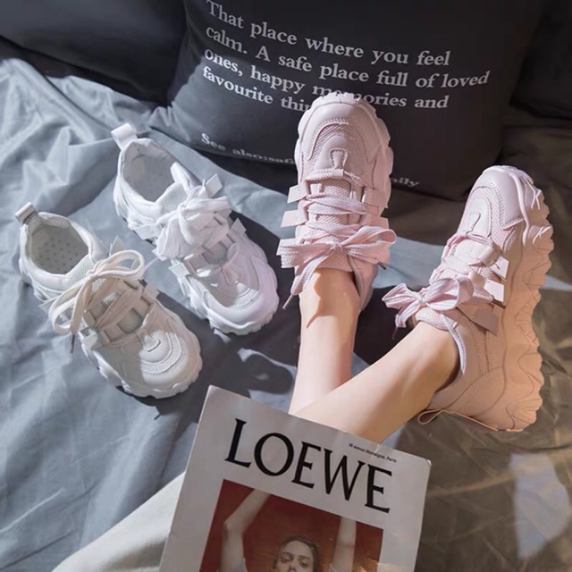 [ 😄 Tặng tất] GIÀY THỂ THAO ULZZANG HÀN QUỐC ĐẾ ĐỘN SIÊU HÓT