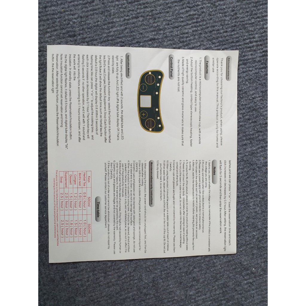 (BẢN QUỐC TẾ CHÍNH HÃNG)Cốc chưng yến, cốc hầm đa năng ⭐𝐁𝐀̉𝐎 𝐇𝐀̀𝐍𝐇 6 𝐓𝐇𝐀́𝐍𝐆 ⭐  chính hãng Yolo Home có hdsd đi kèm. | BigBuy360 - bigbuy360.vn