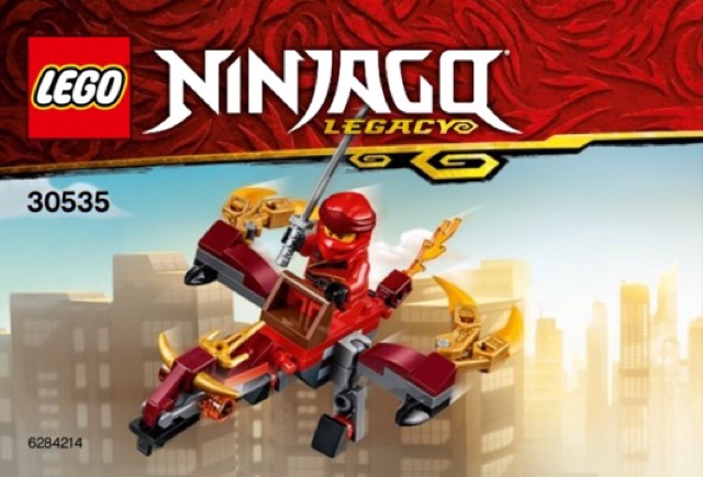 Lego Ninjago 30535 - Fire Dragon polybag - Bộ xếp hình Lego Ninja cưỡi rồng mini