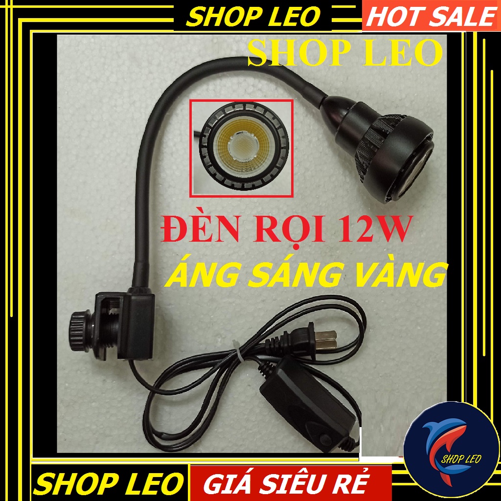 Đèn led rọi 12W (3 CHẾ ĐỘ MÀU) - đèn cho hồ biotop - phụ kiện thủy sinh - shopleo