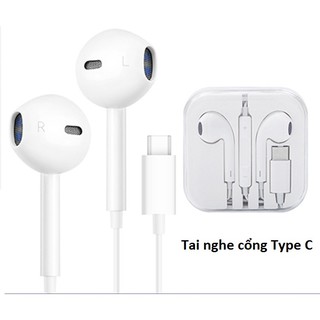Tai nghe nhét tai cổng USB TYPE C dành cho Note 8,Xiaomi,laptop táo...
