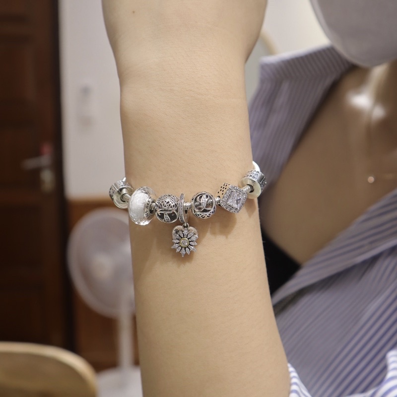 [Hàng cao cấp] Vòng charm đôi- Mã sản phẩm VENUSVCD