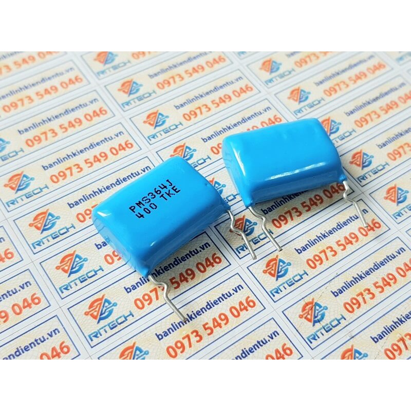 [Combo 20 chiếc] Tụ điện PMS 364J 400V 0.36uF 20mm