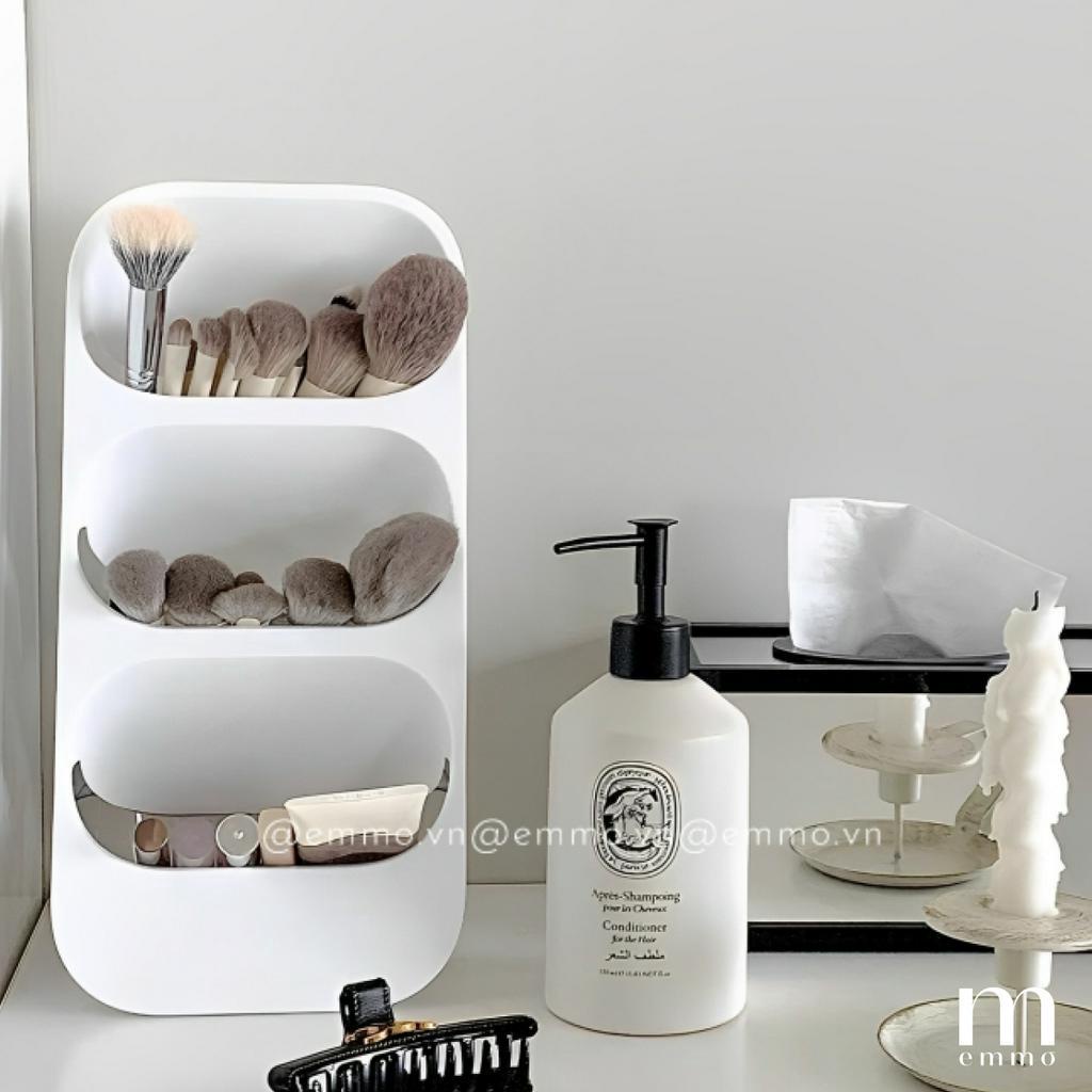 ỐNG ĐỰNG MUỖNG ĐŨA ĐA NĂNG 3 NGĂN DÀY DẶN EMMO RADIANT (LOẠI 1)