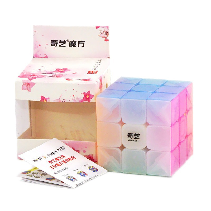 Đồ Chơi Rubik 3x3x3 - Khối Lập Phương Rubic QiYi Jelly Cube