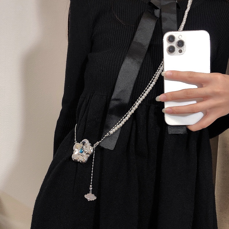 Thắt Lưng Kiểu Xích Phối Tua Rua Bằng Kim Loại Thời Trang Sang Trọng Đơn Giản Dành Cho Nữ