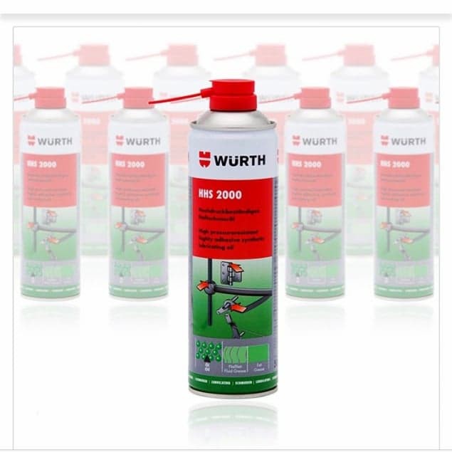 Mỡ Bò Nước Bôi Trơn Chịu Nhiệt WURTH HHS 2000 500ml 0893106