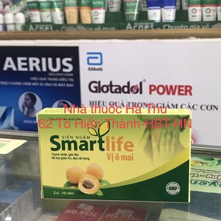 Viên ngậm ho Smartlife - vị ô mai