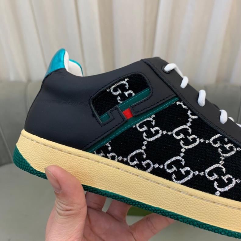 Giày thể thao nam cao cấp có 2 màu thương hiệu Gucci GG/GC hoạ tiết logo đế mềm êm chân #sanhang