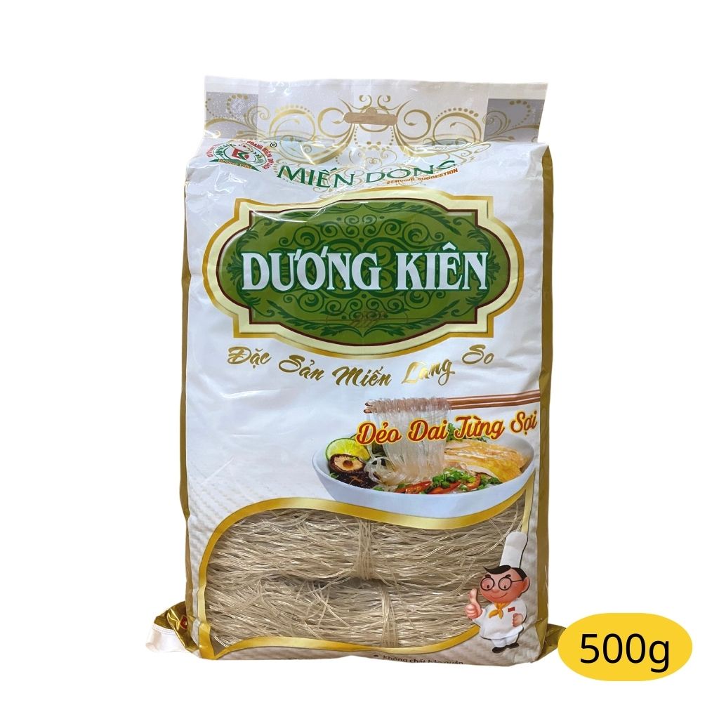 Miến dong Dương Kiên đặc sản miến Làng So túi 500g, sợi miến tự nhiên, dai, không bị nát