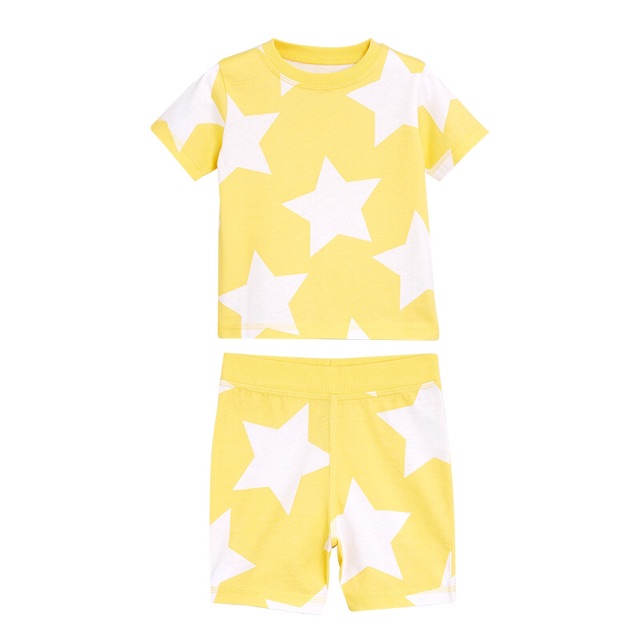 Bộ cộc cotton ngôi sao Little Maven 2-7Y (có ảnh thật)