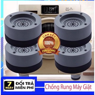bộ 4 chân đế cao su chống rung lắc dùng cho máy giặt,tủ lạnh