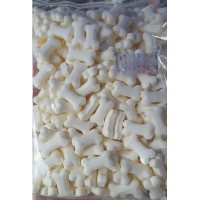 500gr Snack bánh thưởng ăn vặt xương sữa dê cho chó