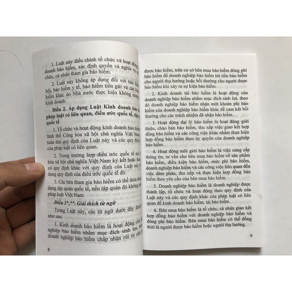 Combo 10 cuốn Sách Luật kinh doanh bảo hiểm - Tái bản 2019 | BigBuy360 - bigbuy360.vn