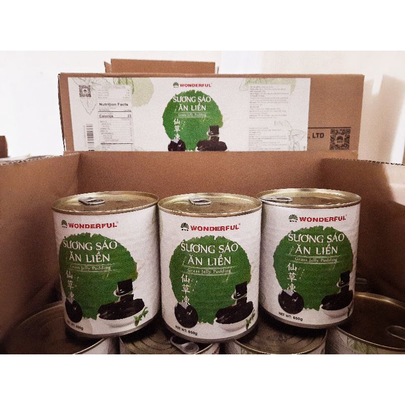 Sương sáo ăn liền Wonderful hộp 850g