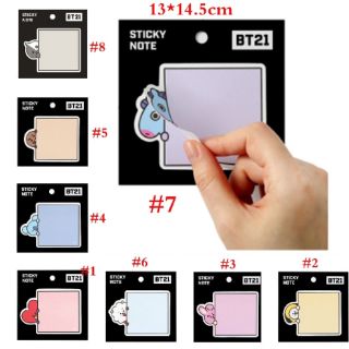 🌻 GIẤY NHỚ VUÔNG BT21 BTS 🌻