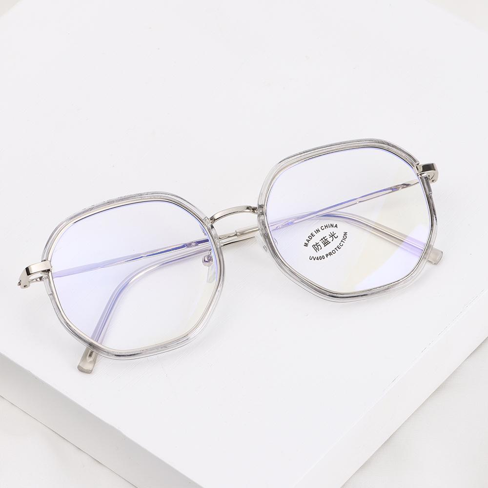 Mắt Kính Gọng Lớn Chống Ánh Sáng Xanh Phong Cách Retro