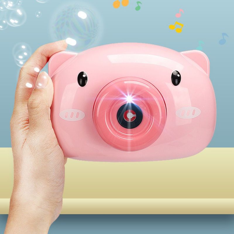 Máy ảnh xà phòng hình chú heo màu hồng dễ thương